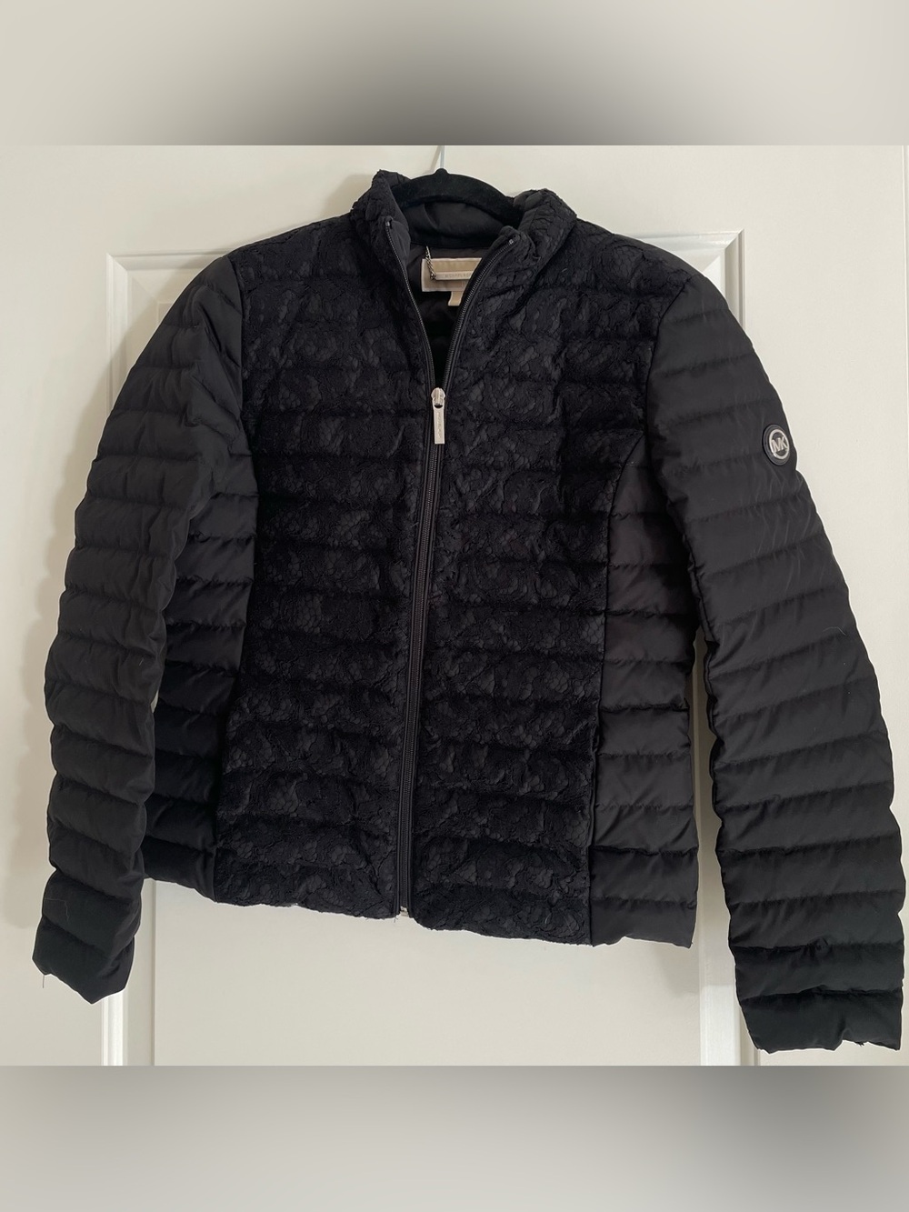 Michael Kors Quilted Down Puffer Jacket - Black
